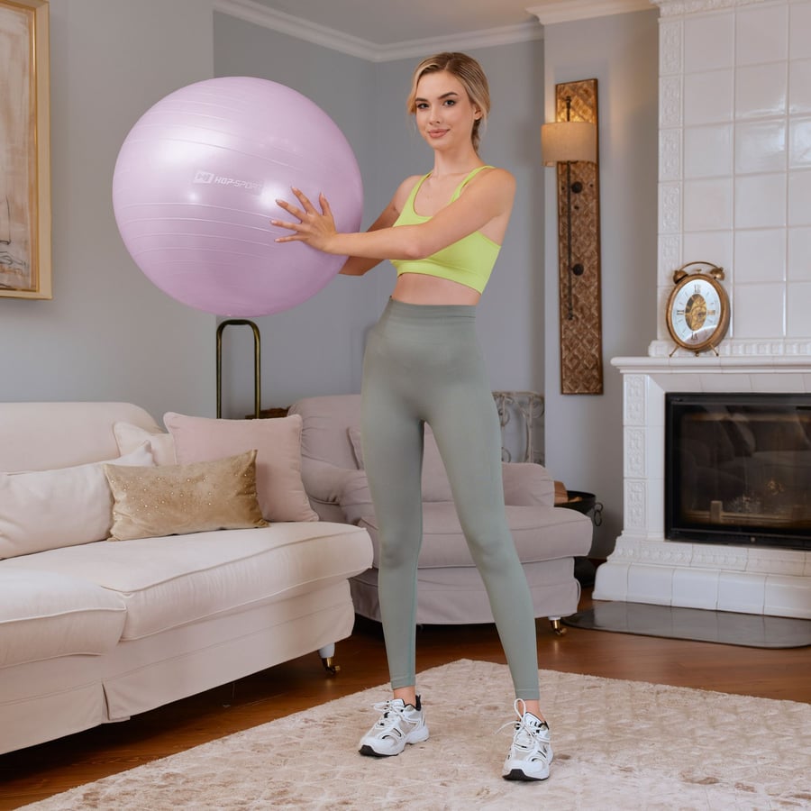 Yoga ball 65cm HS-R065YB - viol - 2