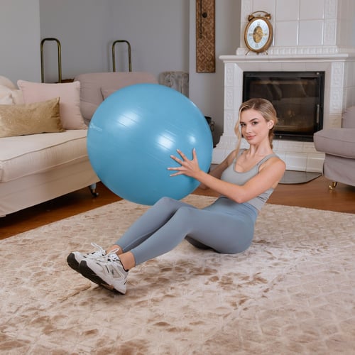 Yoga ball 65cm HS-R065YB - blue