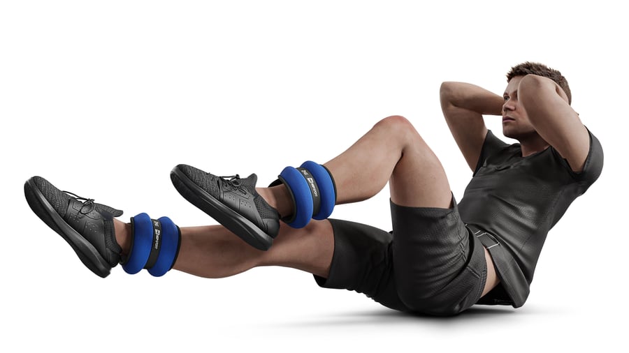 Zestaw obciążników na nogi i rę - 8