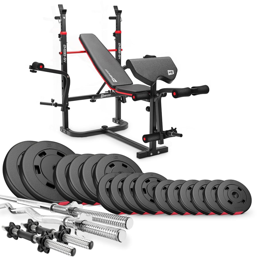 Zestaw PREMIUM 75kg + hs-1065 ( - 0