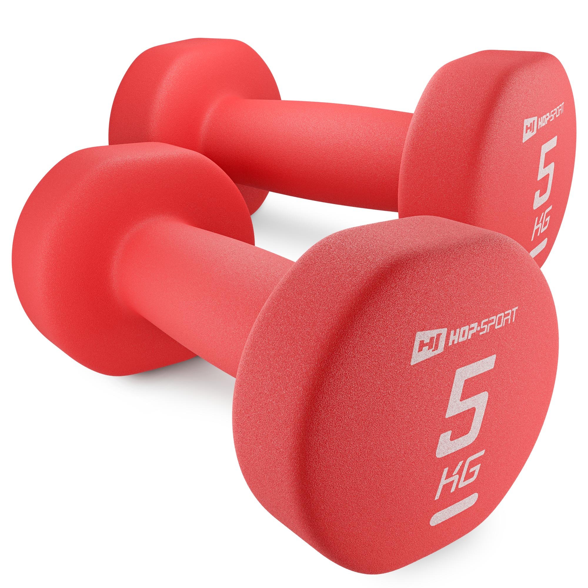 Sada neoprenových fitness činek 2x5kg