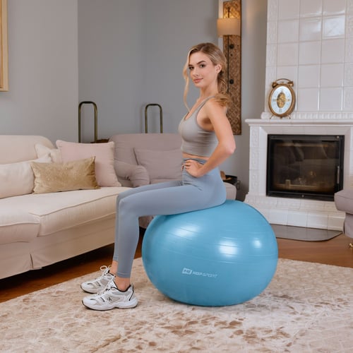 Yoga ball 65cm HS-R065YB - blue