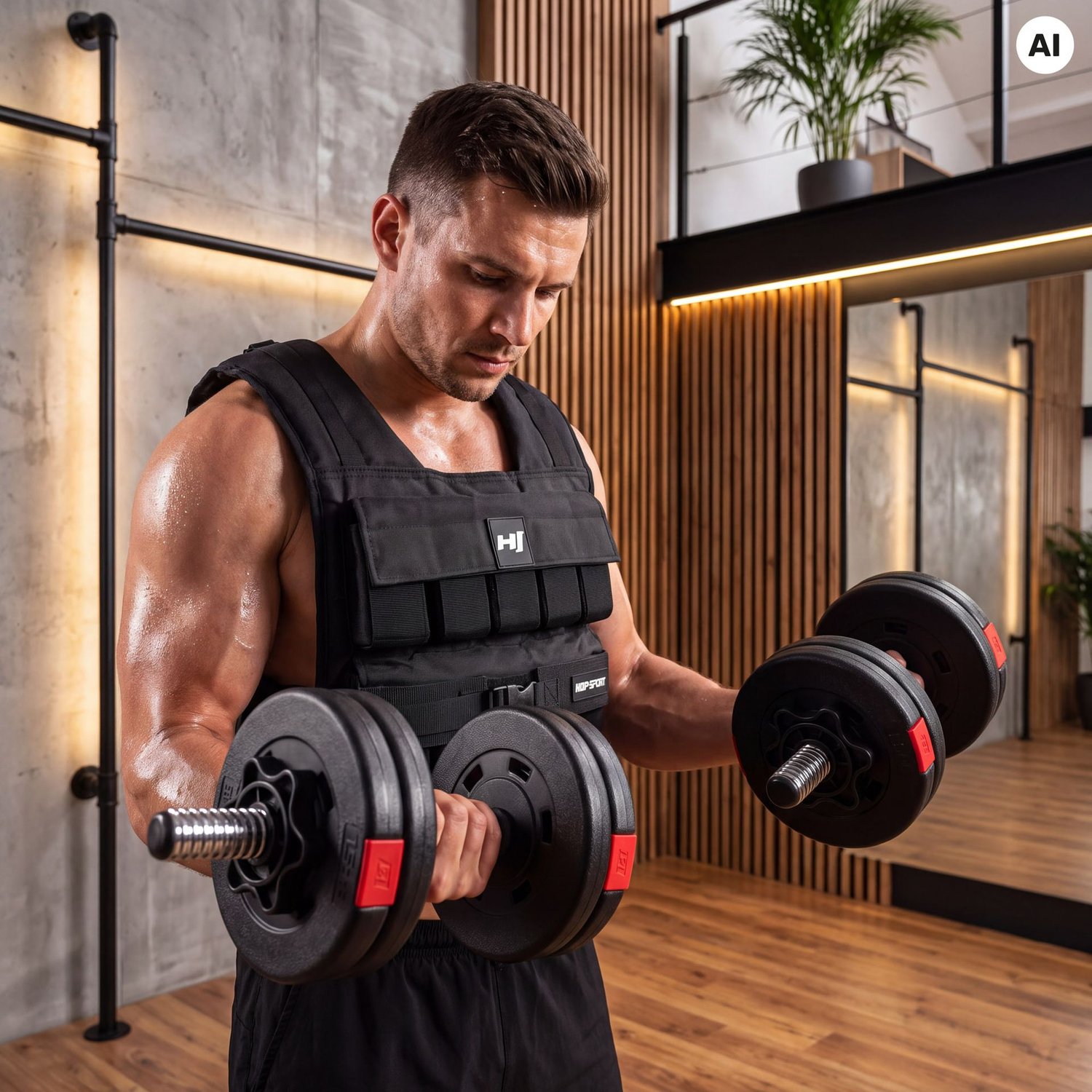 Zátěžová vesta 30 kg HS-130WW