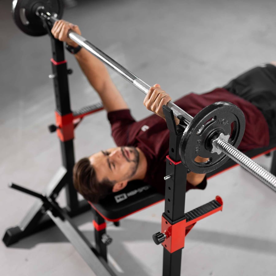 Stojaki pod sztangę regulowane